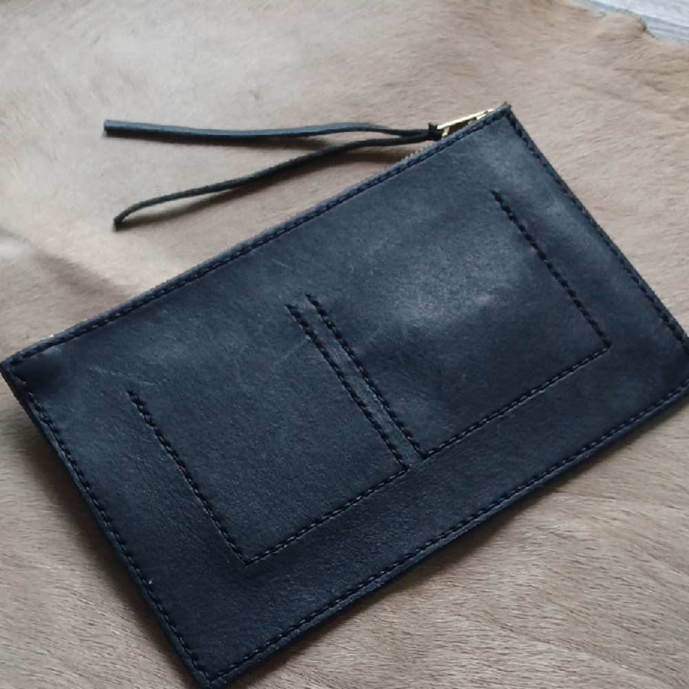 Tribe Alive Leather Clutch